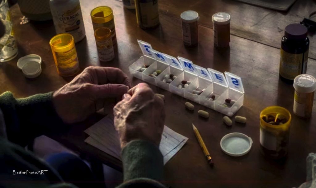 light of Christ in the storm