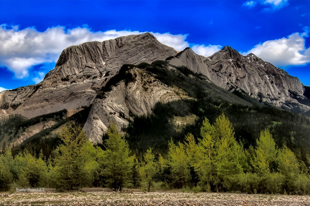 standing on mountains