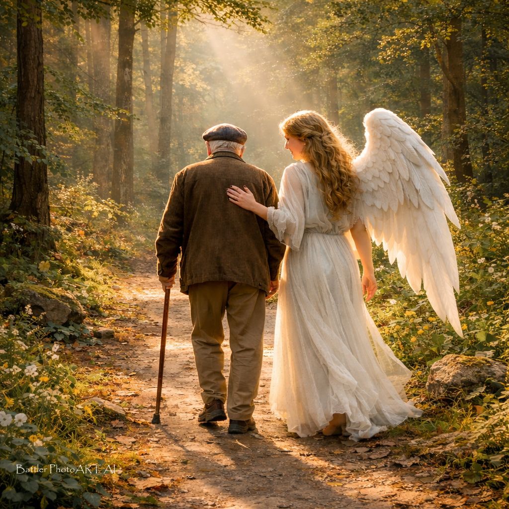 angel of the Lord is with you (Gen 24:40)