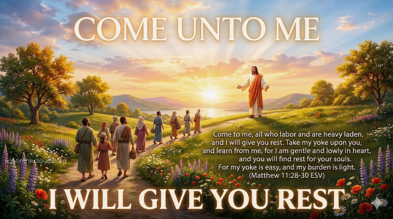 Mat 11:28-30