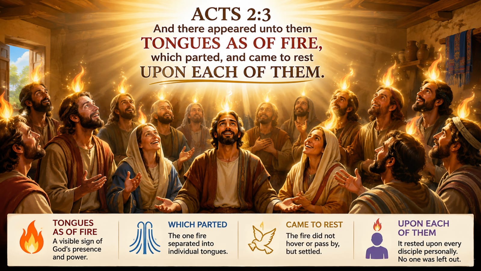 fire Acts 2:3